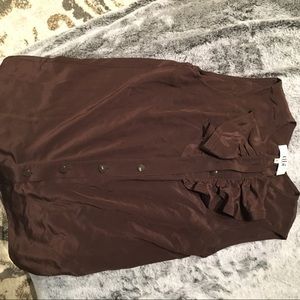 Simply Stunning TIBI Brown Blouse 🤎